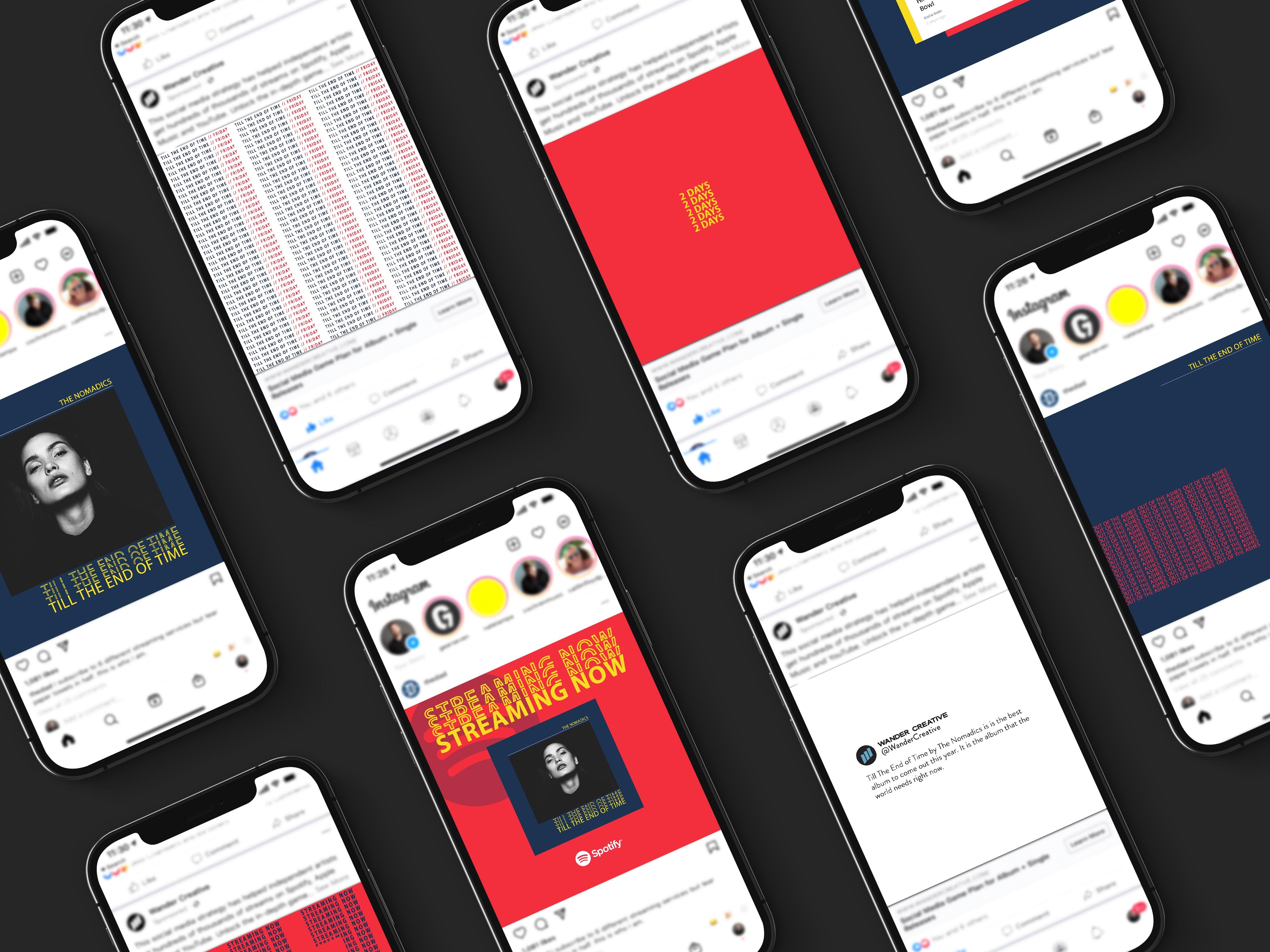 Social Graphic Templates - V.1